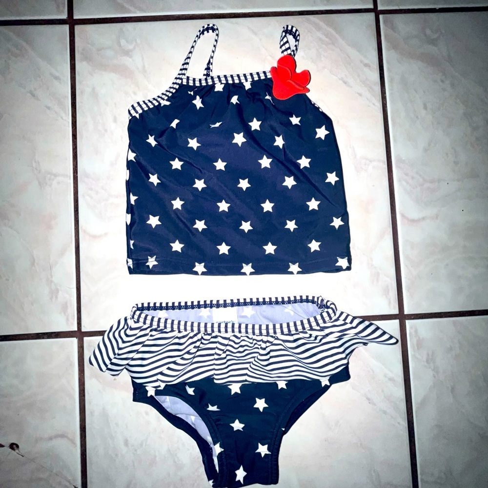 Patriotic Bikini for baby girl
